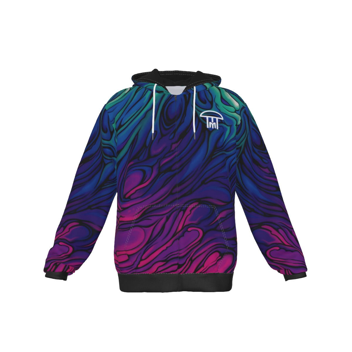 Zip Up Hoodie With Pocket V3