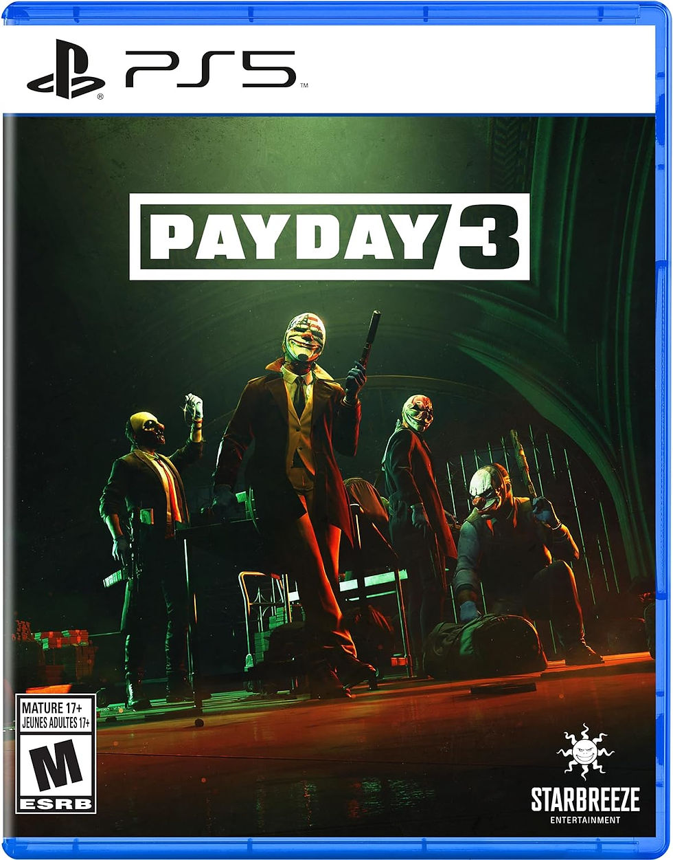 Pay Day 3 PlayStation 5