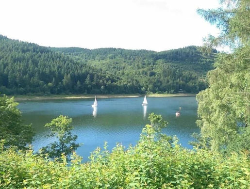 Blick auf die Innerstetalsperre
