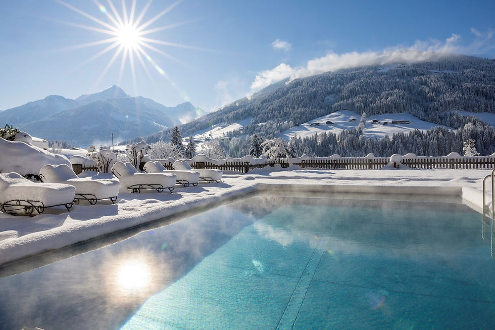 Ausblick auf ein Winter-Paradies