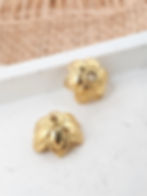Thumbnail: Sterling silver flower beadcap 9.0 x 5.25 mm | BC229131