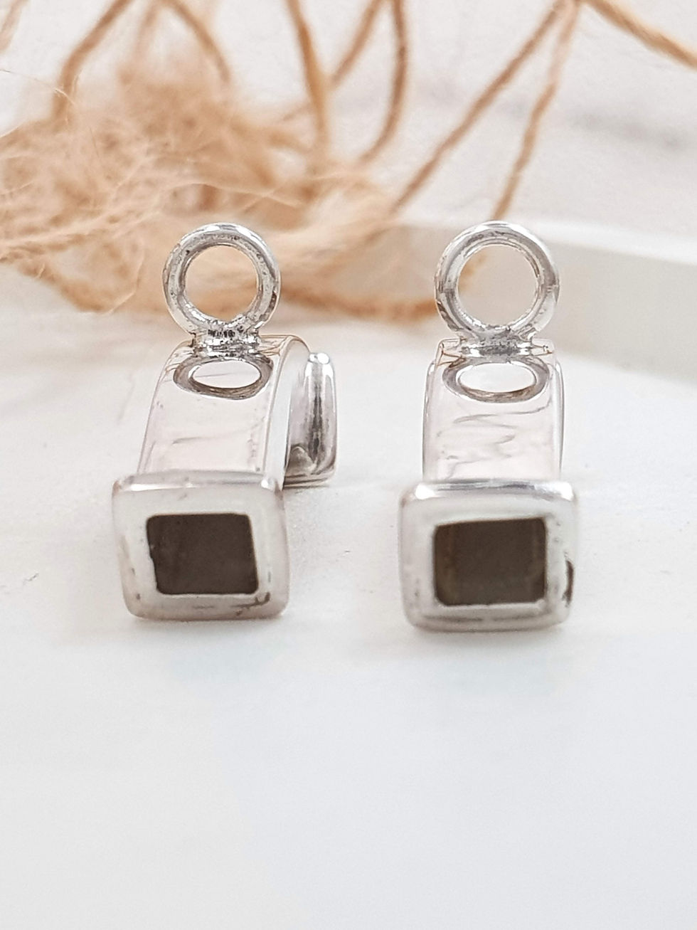 Miniatura: Sterling silver square bend slider 30 x 4 | SL878836