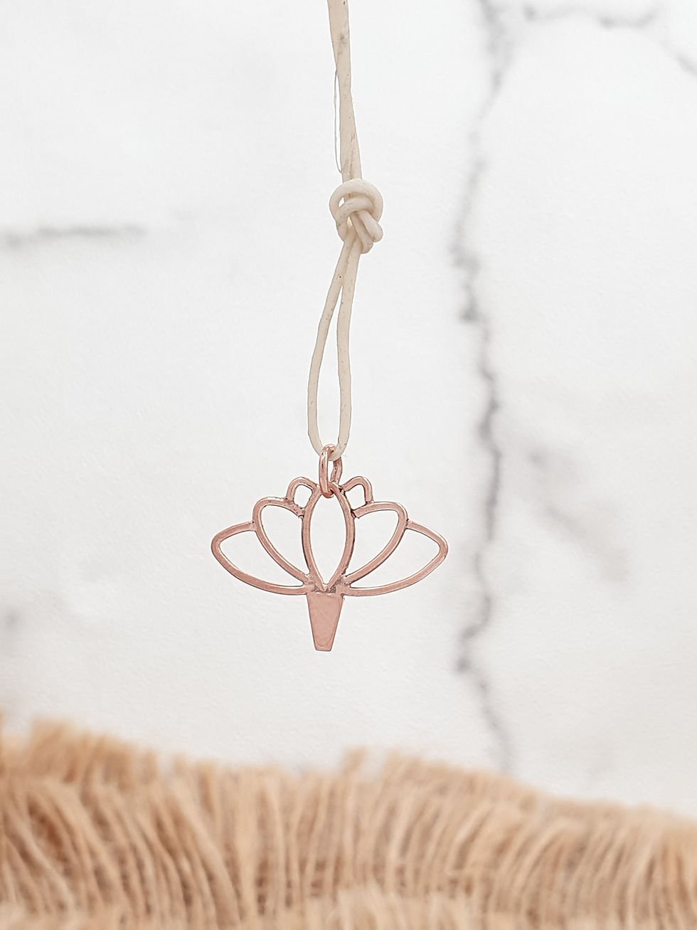 Thumbnail: Sterling silver lotus flower 20 x 17 mm | CH557122