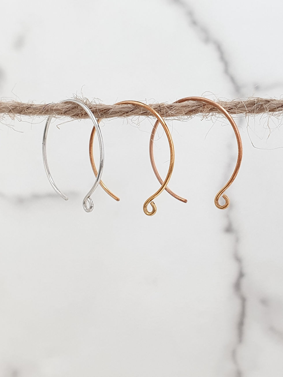 Miniaturbild: Sterling Silber Creolen 20 mm | EW889130