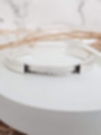 Thumbnail: Sterling silver equestrian horsehair Cuff | CUFF09