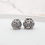 Thumbnail: Sterling silver round slider spacer bead wire motif and ball | SL878874