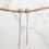 Thumbnail: Sterling silver double bar earring box chain | ER330033