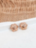 Thumbnail: Sterling silver flower beadcap 9.0 x 5.25 mm | BC229131