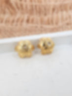 Thumbnail: Sterling silver flower beadcap 9.0 x 5.25 mm | BC229131