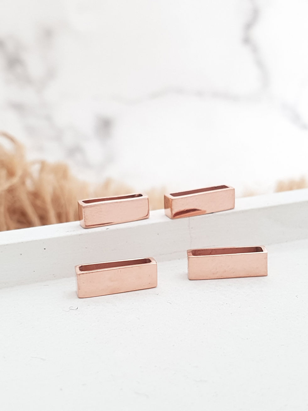 Miniatura: Sterling silver slider 10 x 2 x 3.5 mm | SL878844