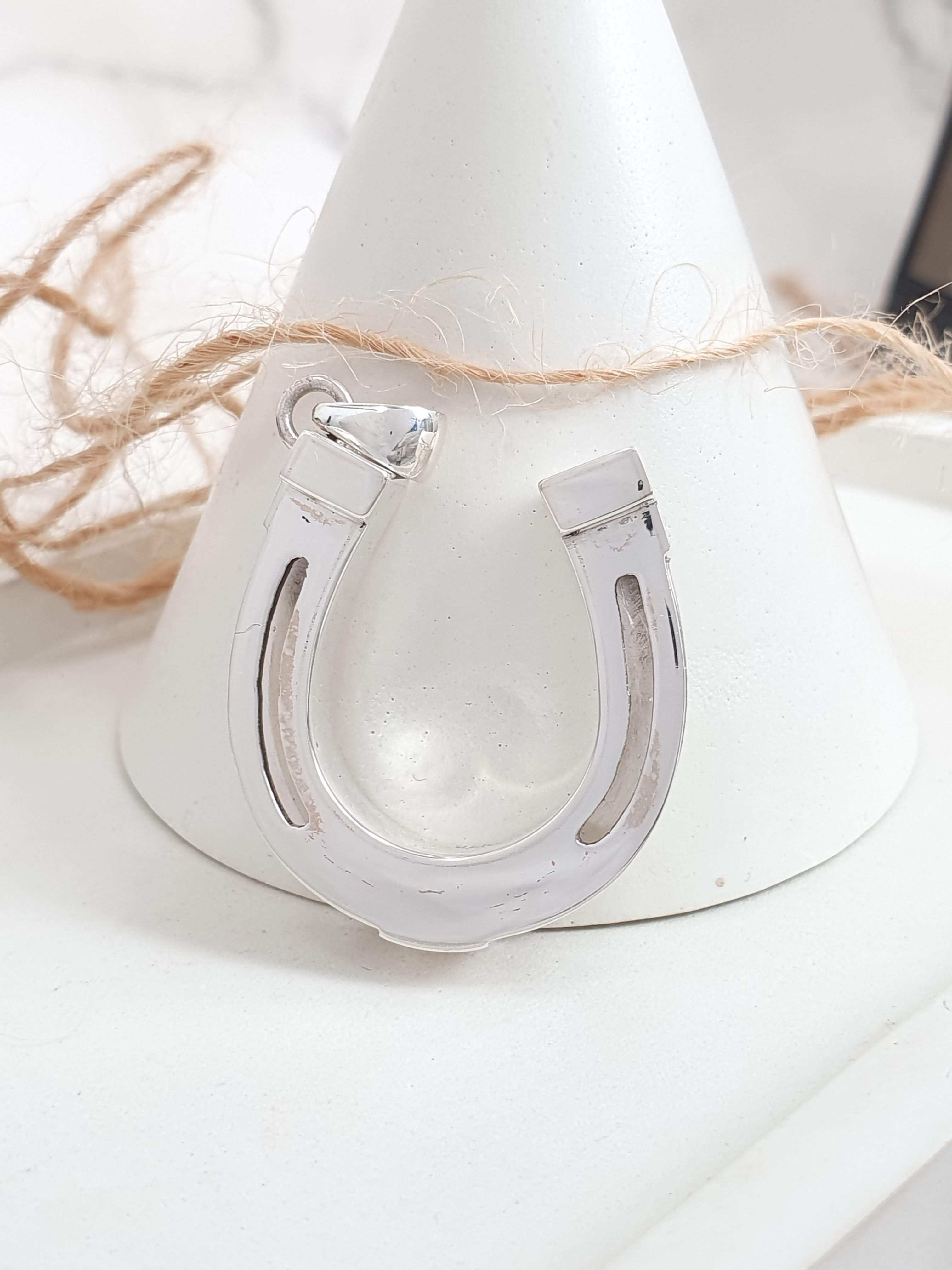 Hufeisen-Anhänger aus Sterlingsilber | CH557185