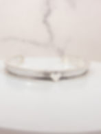 Thumbnail: Sterling silver equestrian horsehair Cuff | CUFF09