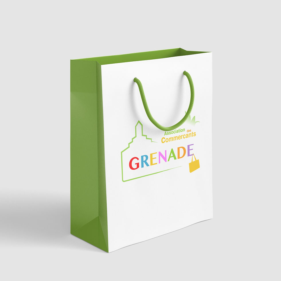 Mockup poche grenade