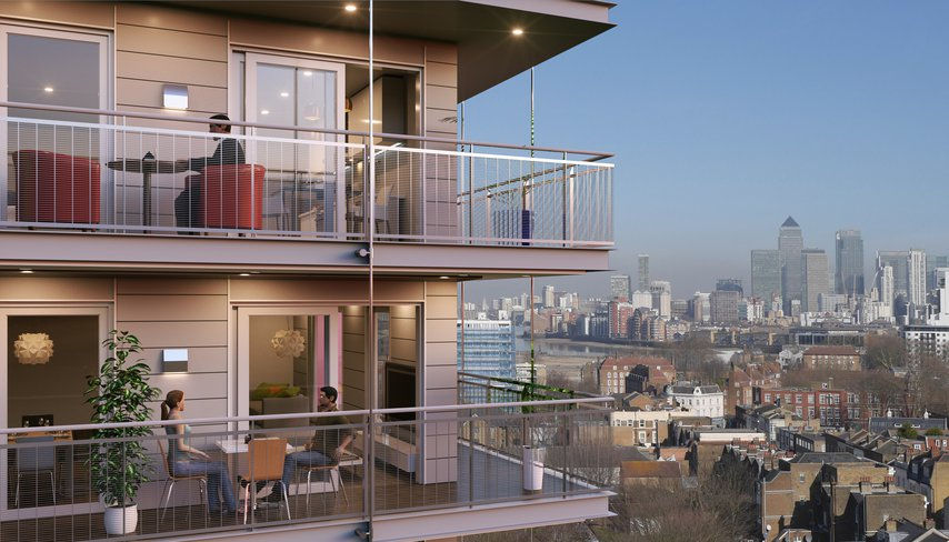 Balconies with Views