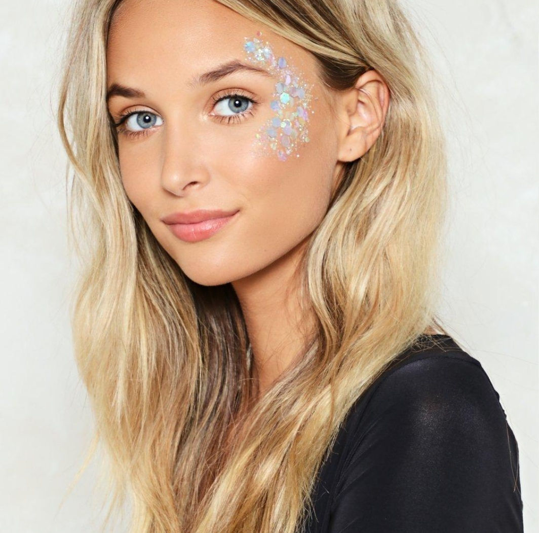 Chunky Glitter Face Or Body Application