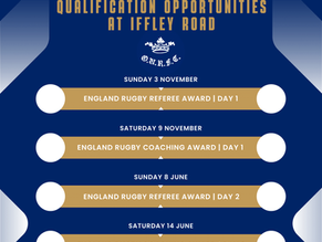 Coach & ref qualification opportunities with ourfc