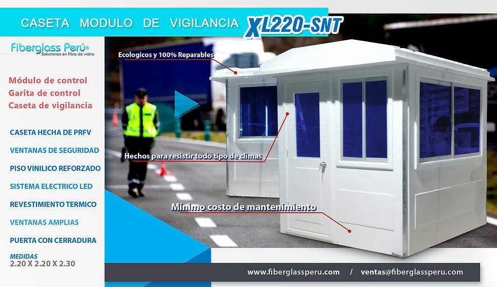 Miniatura: CASETA DE VIGILANCIA XL220