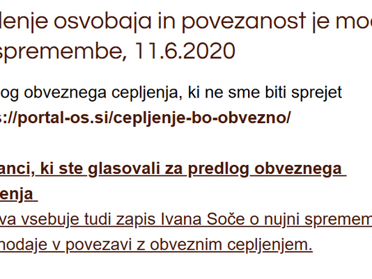 Vedenje osvobaja in povezanost je moč za spremembe, 11.6.2020