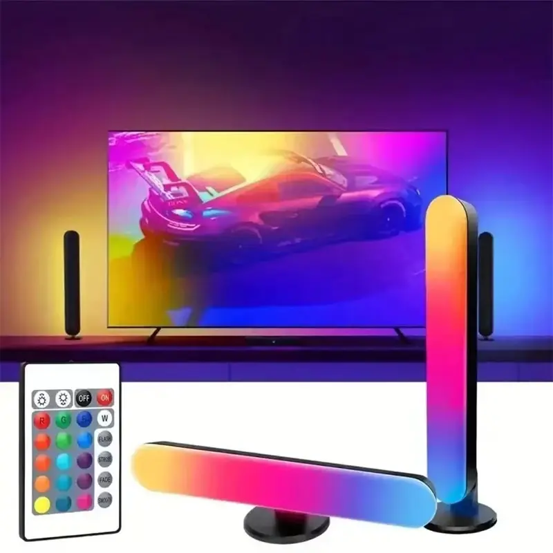 RGB Pickup Light Music Rhythm Lights Upgraded USB Rechargeable Model