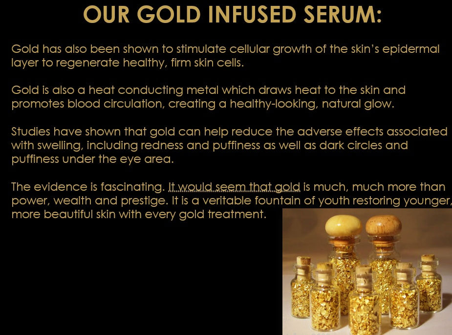 Thumbnail: GOLD INFUSED FACE SERUM