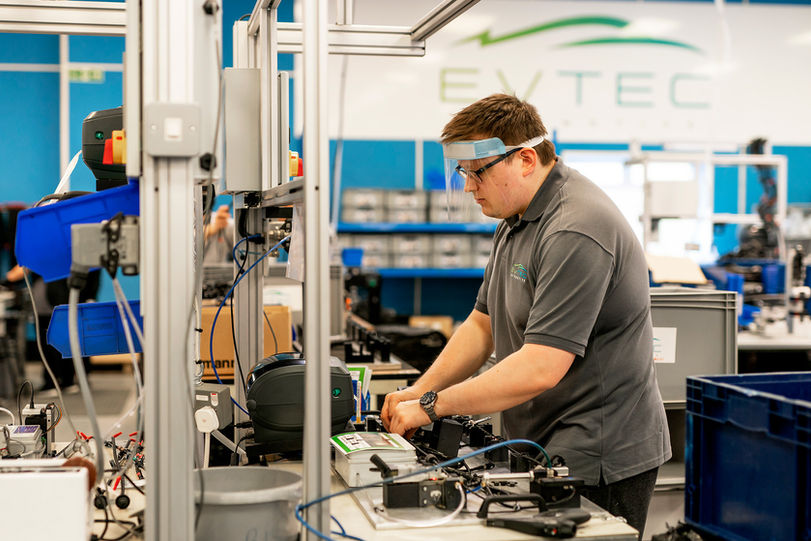 EVTEC Automotive assembly line