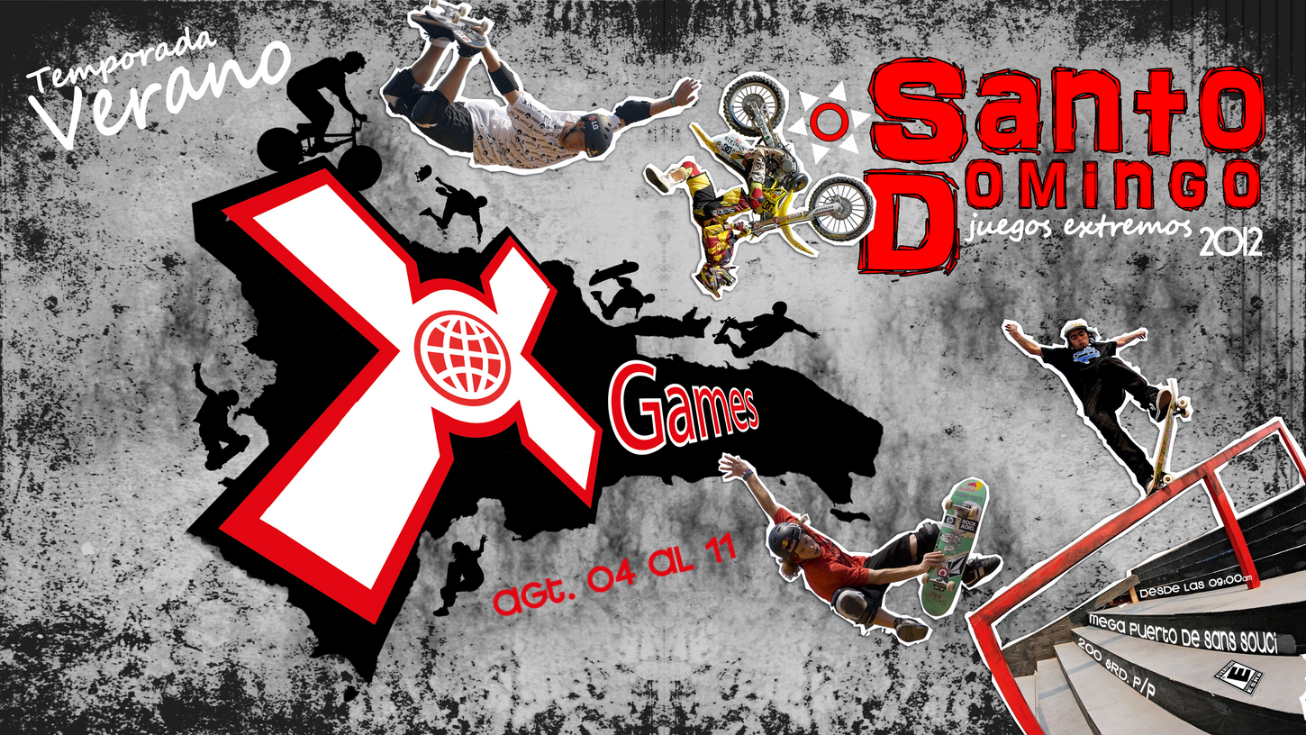 xgames Santo Domingo motocycle skateboarding bike Verano AS Media Solutions