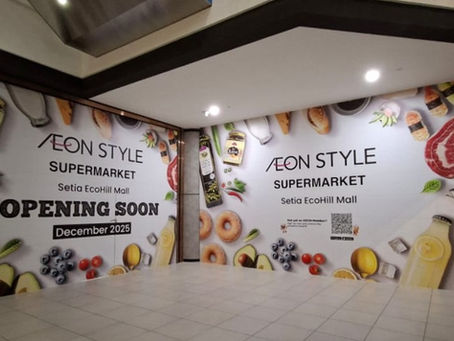 Hoarding and Visual, AEON Style, Setia Eco Hill