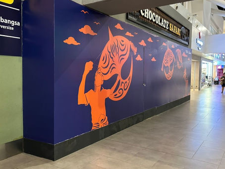 Hoarding and Visual, Chocolate Safari, KLIA 2 Gateway