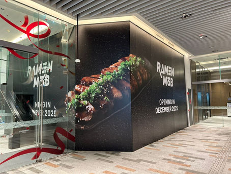 Hoarding and Visual, Ramen Mob, Sunway Square Mall