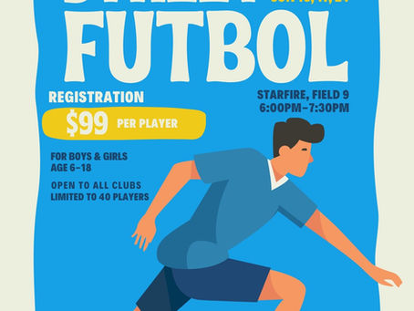 🔥 Street Futbol Fridays – Open Play at Starfire