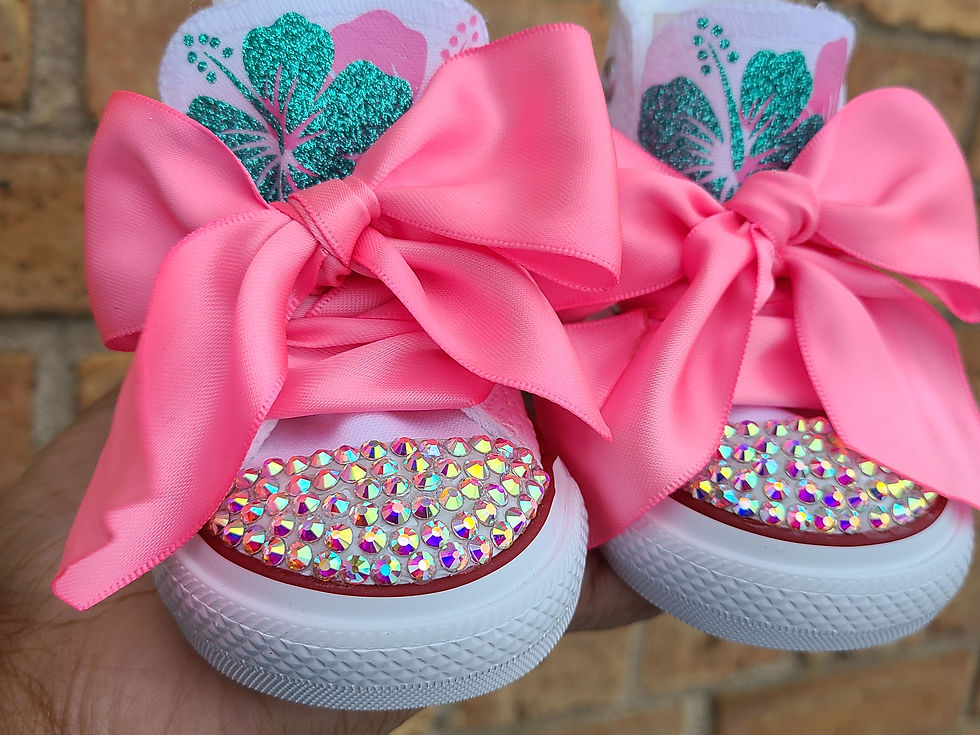 Thumbnail: Baby Moana  Bling Converse