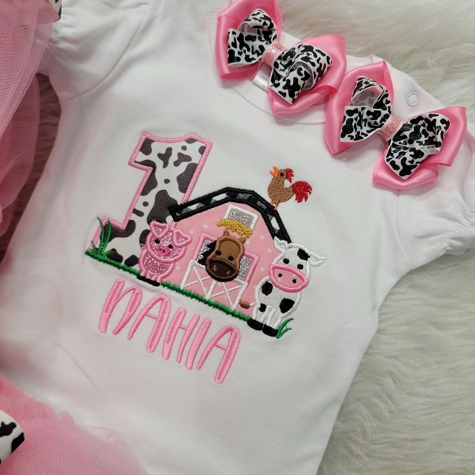Thumbnail: Barnyard Girl Tutu Set
