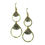 Thumbnail: Double Teardrop Caviar Earrings