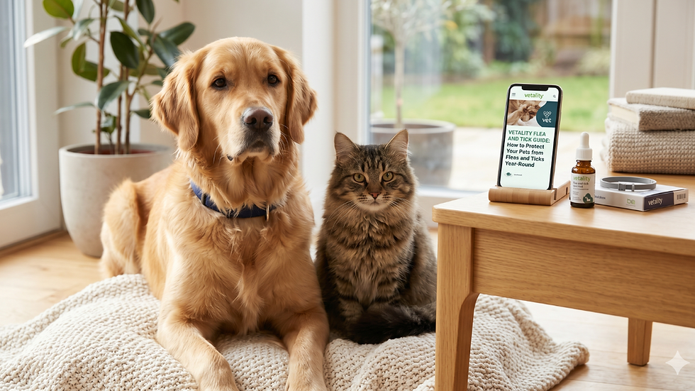 Vetality Flea and Tick Guide: How to Protect Your Pets from Fleas and Ticks Year-Round