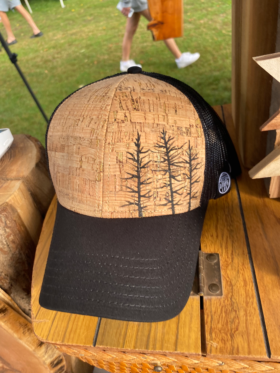 Thumbnail: Cork ball cap (blk)