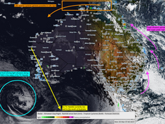 Australia Long Range Weather Update: Cyclone Developments, April Rainfall Signals and El Niño Outlook