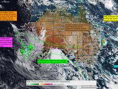 Weekly Weather Update - Rainfall Event Builds in WA, Then Sweeps Southern and Southeastern Australia