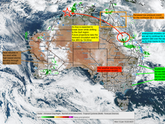 Australia Enters a Dual-Extreme Weather Phase as Cyclone Flooding Dominates the North and Heat and Fire Risk Dominates the South