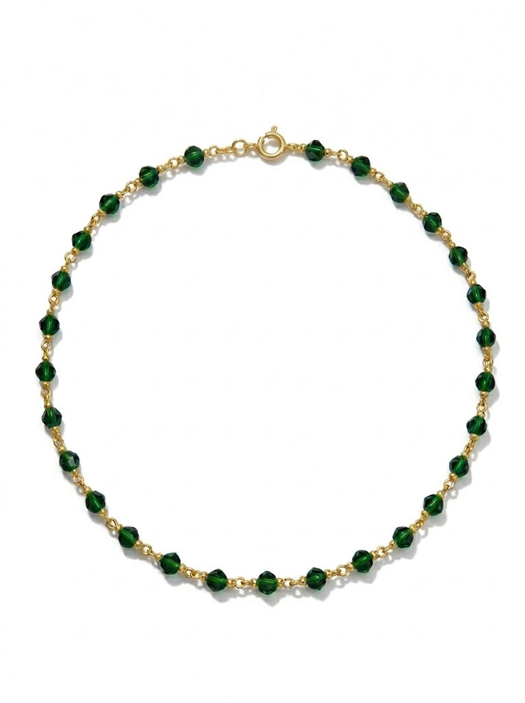 The Heirloom Emerald Series: Linked Classic Necklace