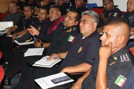 Policía Industrial Bancaria del Estado de Hidalgo busca inhibir omisiones en la función policial de su personal