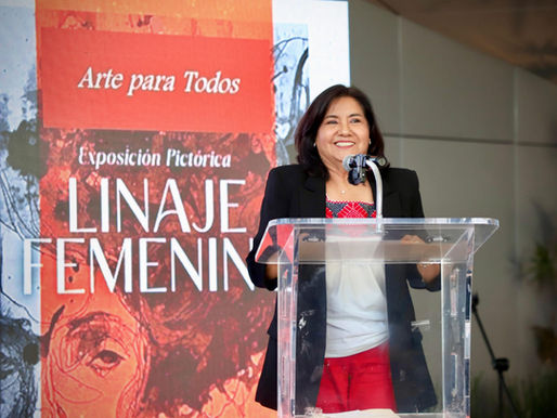 Edda Vite inaugura la exposición “Linaje Femenino: Raíces de Mujer” en el Auditorio Gota de Plata