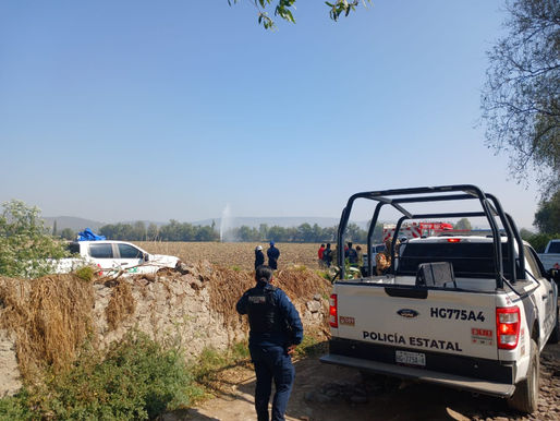 CONTROLAN FUGA DE COMBUSTIBLE EN TLAHUELILPAN; AUTORIDADES DESCARTAN RIESGO