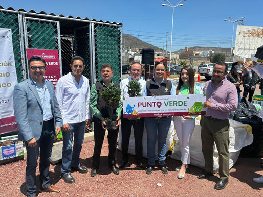 “Creará Pachuca más Puntos Verdes para promover el reciclaje”.