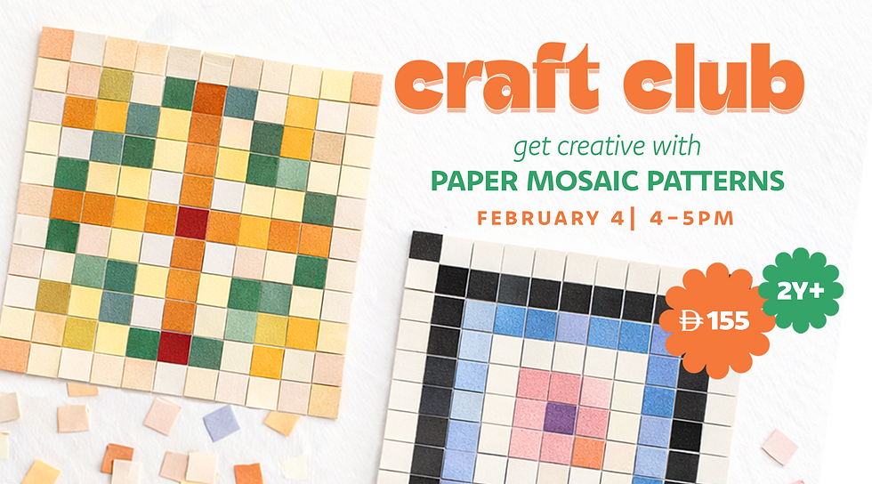 Craft Club | Paper Mosaic Patterns 