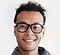 Smiling Man with Glasses