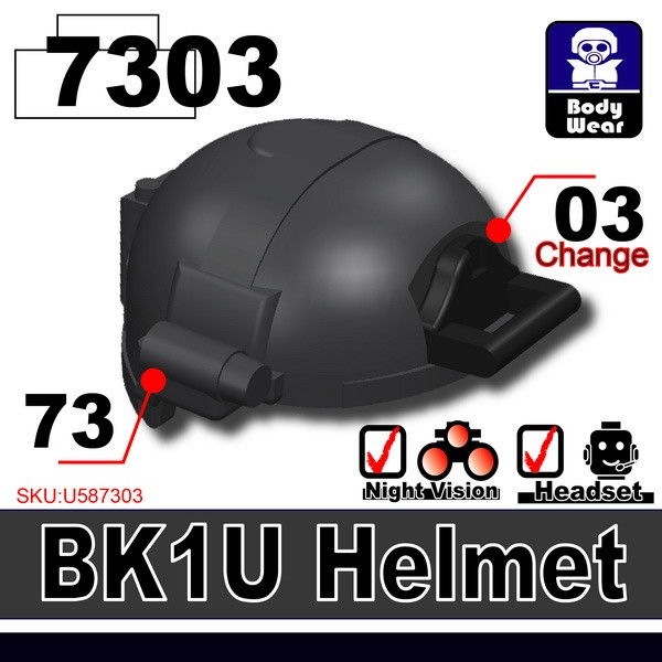 Thumbnail: Minifig Cat BK1U Helmet