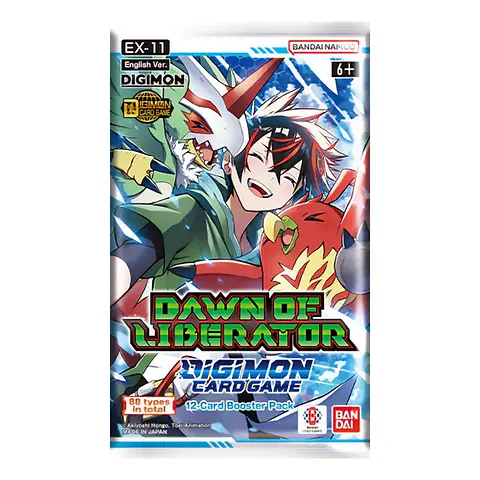 Digimon Card Game - Dawn of Liberator (EX-11) - Booster Pack