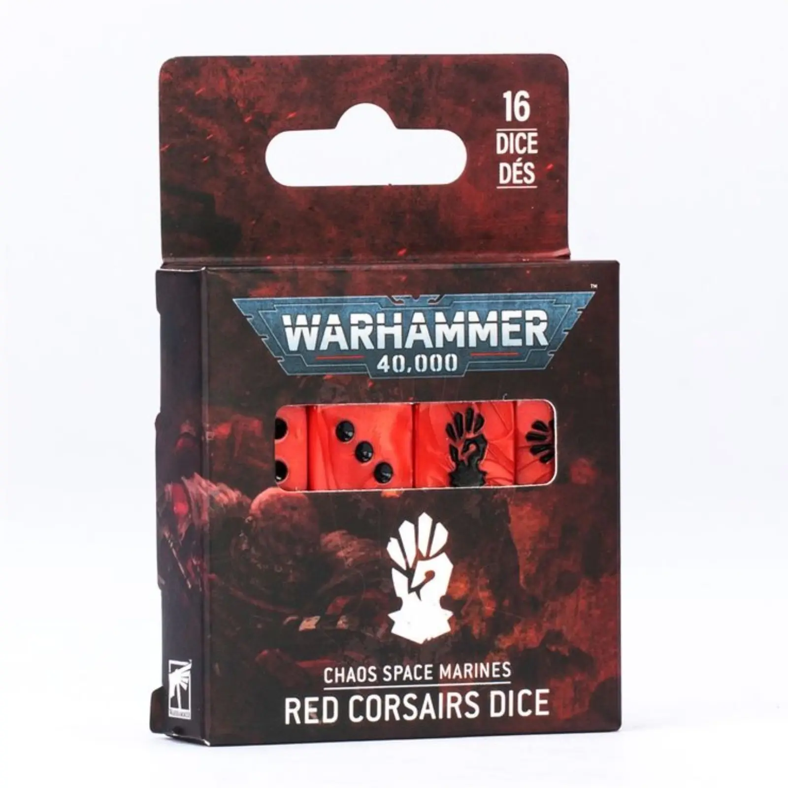 Warhammer 40000 - Red Corsairs Dice