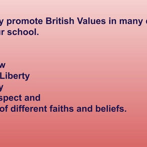 Term 1 2022 - British Values