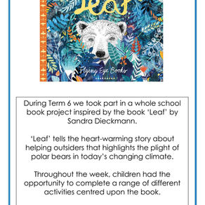 Term 6 2025 - Leaf (Whole School Book Project)